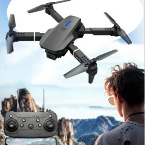 CASRRA La version améliorée du drone de photographie aérienne E99 en 2025 est équipée d'une transmission d'image en temps réel haute définition avec télécommande. Il dispose d'un maintien en vol par flux optique et d'un contrôle à un seul bouton pour le décollage et l'atterrissage. Ce drone est résistant aux chocs et idéal pour les débutants. Il est livré avec un sac de rangement portable et des accessoires de protection. Il fait un excellent cadeau d'anniversaire ou de Noël pour les adolescents.