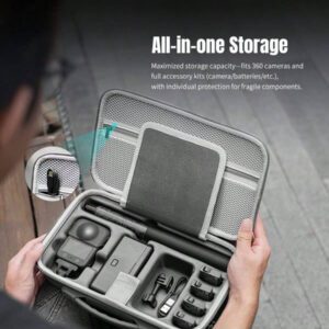 Kit d'accessoires de transport tout-en-un STARTRC pour caméra panoramique OSMO 360, sac à main et sac à bandoulière portable