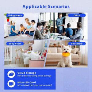 1 pièce + carte SD 16 Go, caméra cachée Full HD 1080p, petite caméra carrée pour nounou, avec télécommande via application, adaptée au bureau à domicile. Avec fonction de vision nocturne, caméras intelligentes pour la maison.